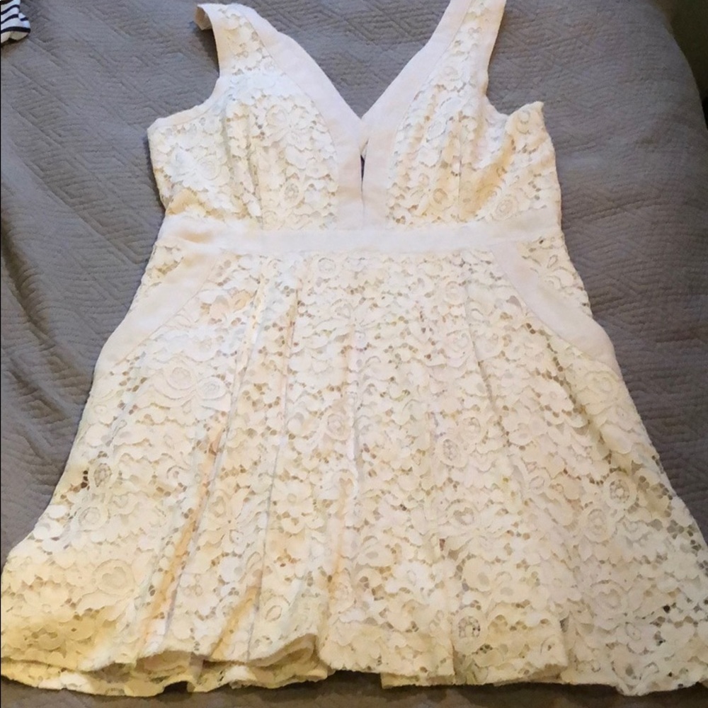 Lace free people dress!